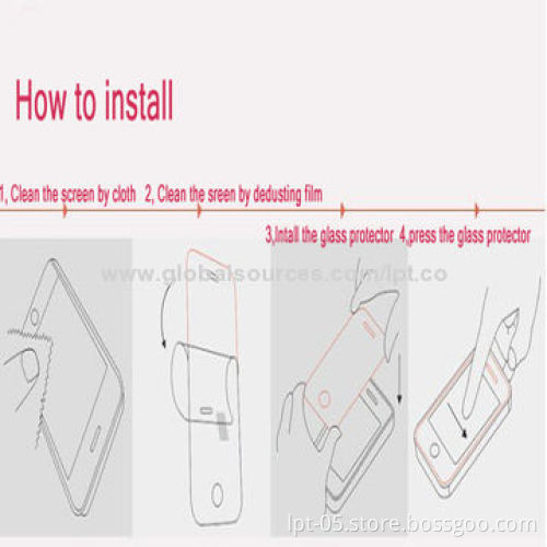High clear ultra thin top quality mobile phone screen protector for Samsung